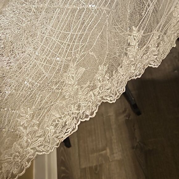 Galina Signature Beaded Mermaid Wedding Dress with Free Veil - Picture 4 of 15